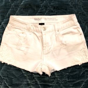 High Rise short shorts